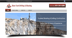 Desktop Screenshot of blasttechblasting.com